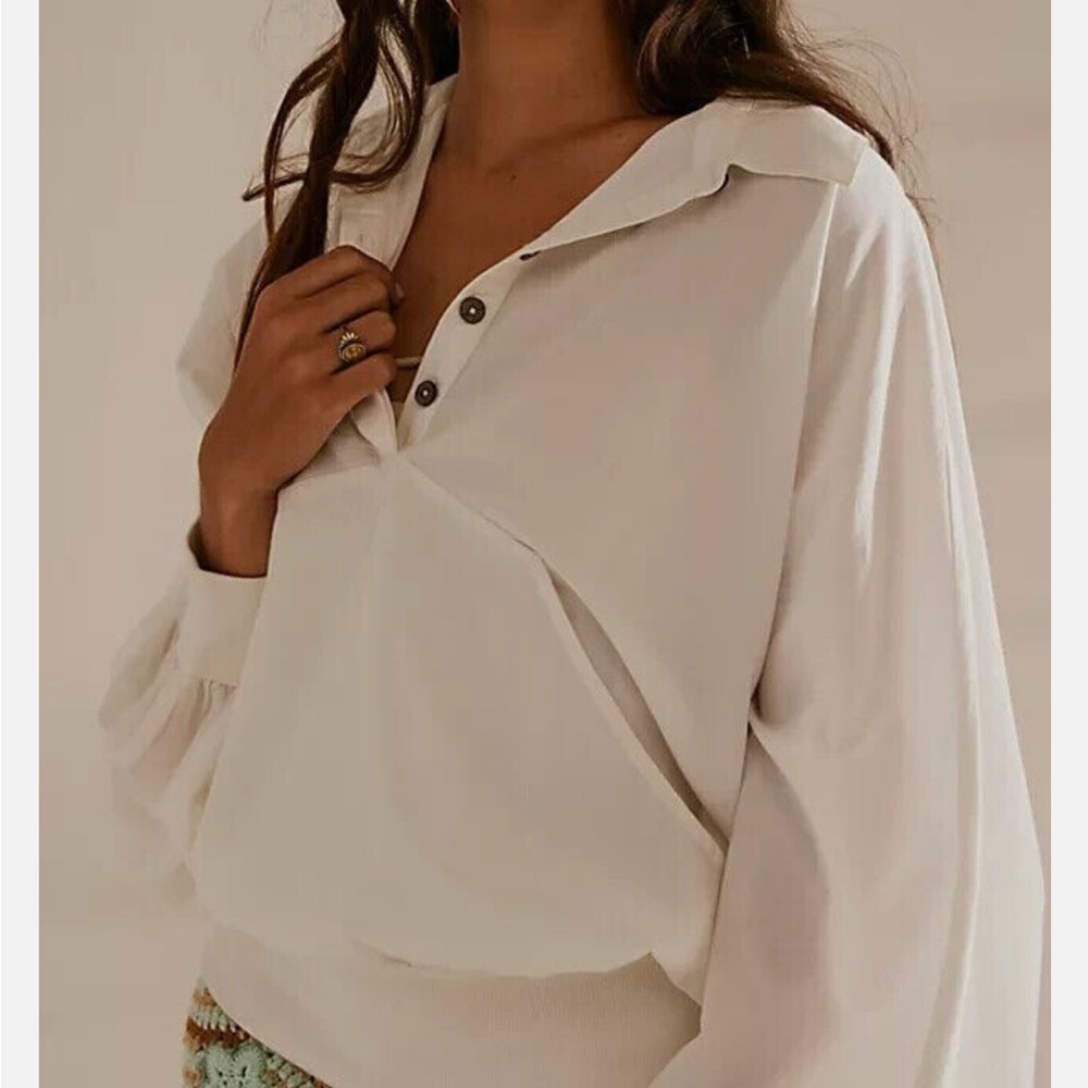 Free People Free-est Haru Pullover Top
